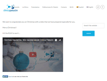 Tablet Screenshot of clinicapalazon.com